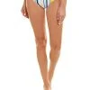 Nanette Lepore Amalfi Coast Stripe Bikini Bottom Women