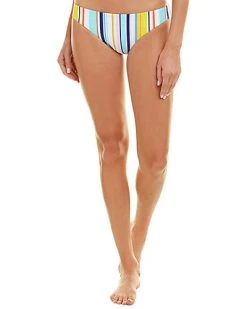 Nanette Lepore Amalfi Coast Stripe Bikini Bottom Women