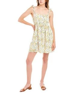 Celina Moon Frill Mini Dress Women