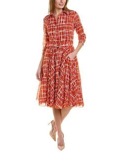 Samantha Sung Aster Shirtdress Women