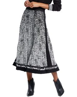 NIC+ZOE Marvel Jacquard Skirt Women