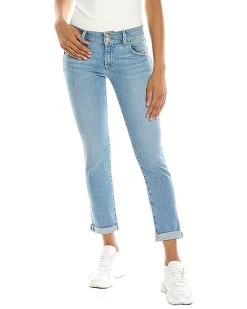 Hudson Jeans Collin Rococo Straight Crop Jean Women