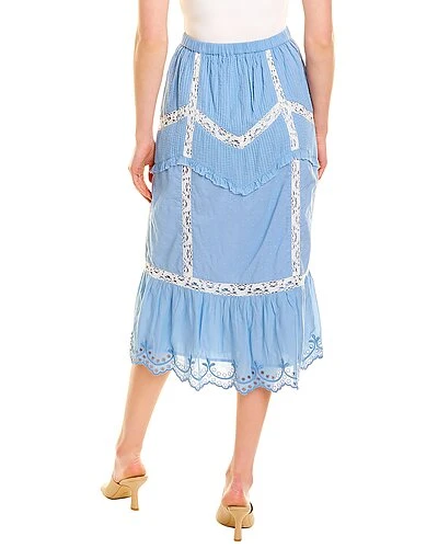 LoveShackFancy Caius Midi Skirt Women - Image 2