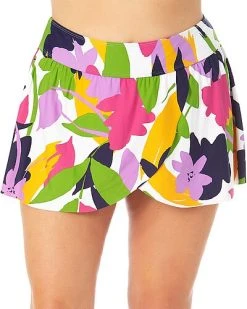 Anne Cole Tulip Drape Swim Skirt Women