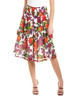 Samantha Sung Zelda Midi Skirt Women