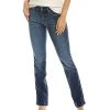 7 For All Mankind Kimmie Horizon Dark Indigo Straight Jean Women