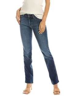 7 For All Mankind Kimmie Horizon Dark Indigo Straight Jean Women