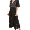 Johnny Was Elle Silk Maxi Dress Women