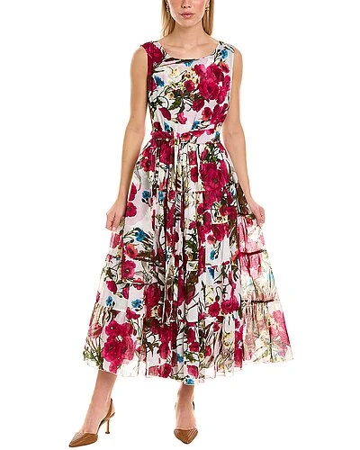 Samantha Sung Iris A-Line Dress Women - Image 3