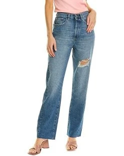 DL1961 Emilie Bedford Blue Straight Jean Women