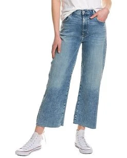 7 For All Mankind Exa Santana Cropped Jean Women