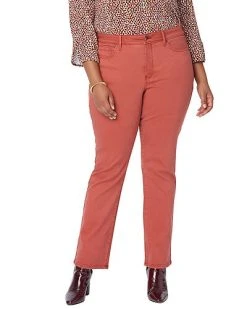 NYDJ Plus Marilyn Straight Jean Women