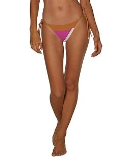 ViX Firenze Block Long Tie Full Bikini Bottom Women