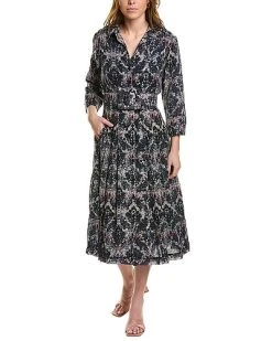 Samantha Sung Audrey 3 Wool Shirtdress Women