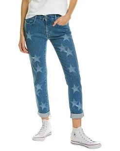 STELLA MCCARTNEY New Stars On Sky Blue Trouser Women