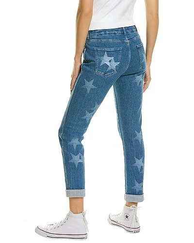 STELLA MCCARTNEY New Stars On Sky Blue Trouser Women - Image 2