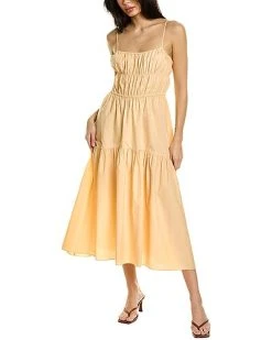 Vince Ruched Cami Dress Women