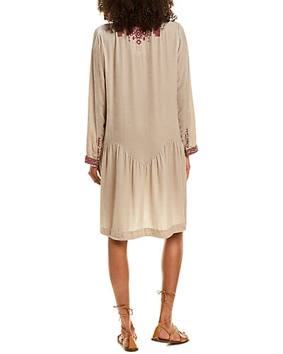 Johnny Was Plin Silk-Blend Shift Dress Women - Image 2