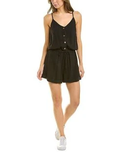 Splendid Sedona Linen-Blend Romper Women