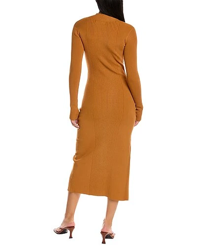 Nicholas Karasi Ribbed Midi Dress Women - Image 2