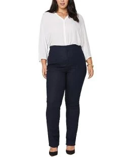 NYDJ Plus Marilyn Straight Forever Slim Jean Women