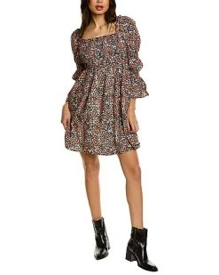 To My Lovers Floral Mini Dress Women