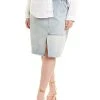 NYDJ Plus Midi Skirt Women