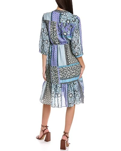 Johnny Was Rkshop Marrakesh Drawstring Midi Dress Women - Image 2