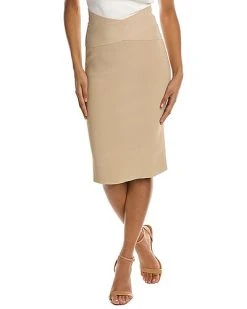 Gracia Solid Bodycon Pencil Skirt Women