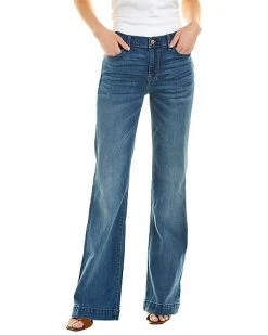 7 For All Mankind Dojo Palmira Kick Flare Jean Women