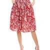 Samantha Sung Zelda Midi Skirt Women