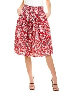 Samantha Sung Zelda Midi Skirt Women