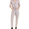 Ba&sh Frida Linen-Blend Jumpsuit Women