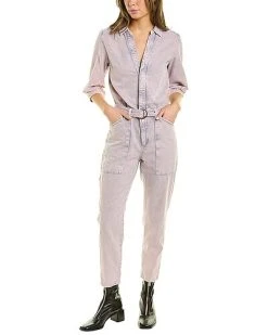 Ba&sh Frida Linen-Blend Jumpsuit Women