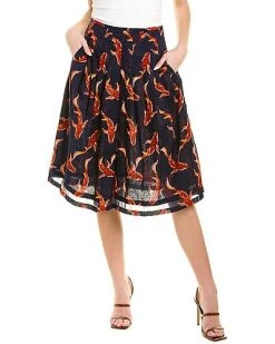 Samantha Sung Zelda Midi Skirt Women