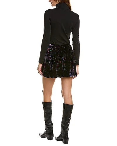 Ramy Brook Malbec Silk-Blend Skirt Women - Image 2