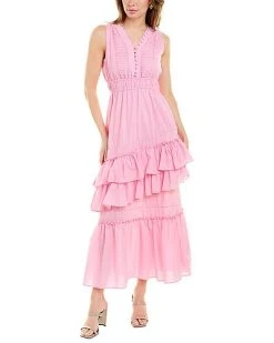 70/21 Asymmetric Maxi Dress Women