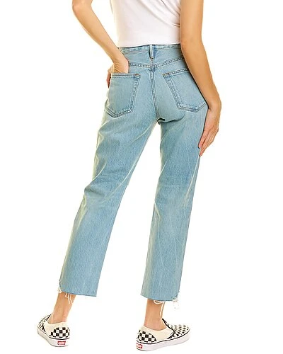 FRAME DENIM Le Original Limelight Chew Straight Leg Jean Women - Image 2