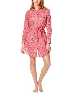 Vilebrequin Turtles Songs Cotton Veil Shirt Dress Women