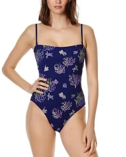 Vilebrequin Coral & Turtle One-Piece Tank Swimsuit Women