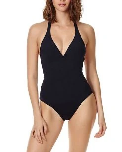 Vilebrequin Solid Water Halter One-Piece Women