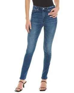 Rag & Bone Cate Mid-Rise Ankle Topaz Skinny Leg Jean Women
