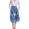 Samantha Sung Audrey Contrast Midi Shirtdress Women