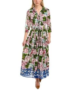 Samantha Sung Audrey 2 3/4-Sleeve Shirtdress Women