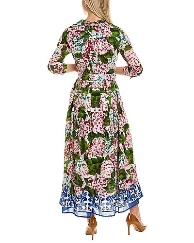 Samantha Sung Audrey 2 3/4-Sleeve Shirtdress Women - Image 2