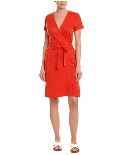 Vilebrequin Linen Wrap Dress Women