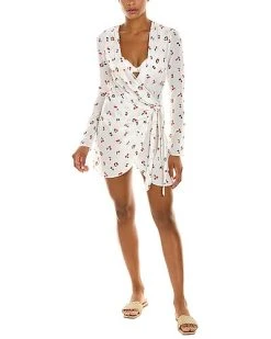 WeWoreWhat Mini Wrap Dress Women