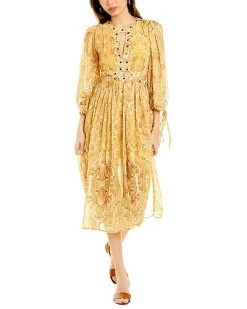 To My Lovers Cutout Waist Midi Dress Women