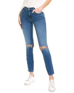 FRAME DENIM Le High Wine Ridge Rips Skinny Jean Women