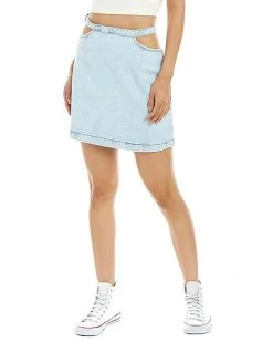 WeWoreWhat Cut Out Mini Skirt Women